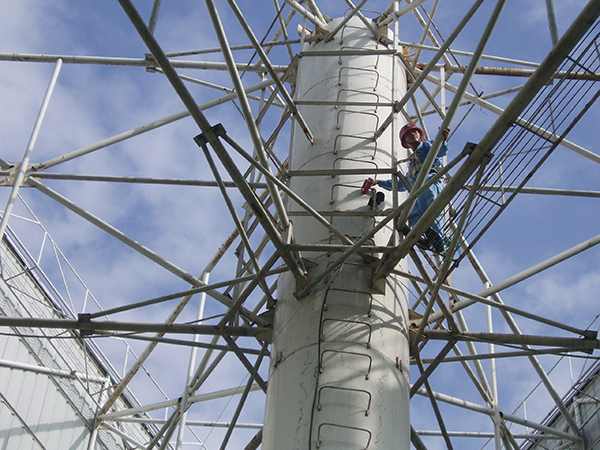 高立柱户外广告设施检测